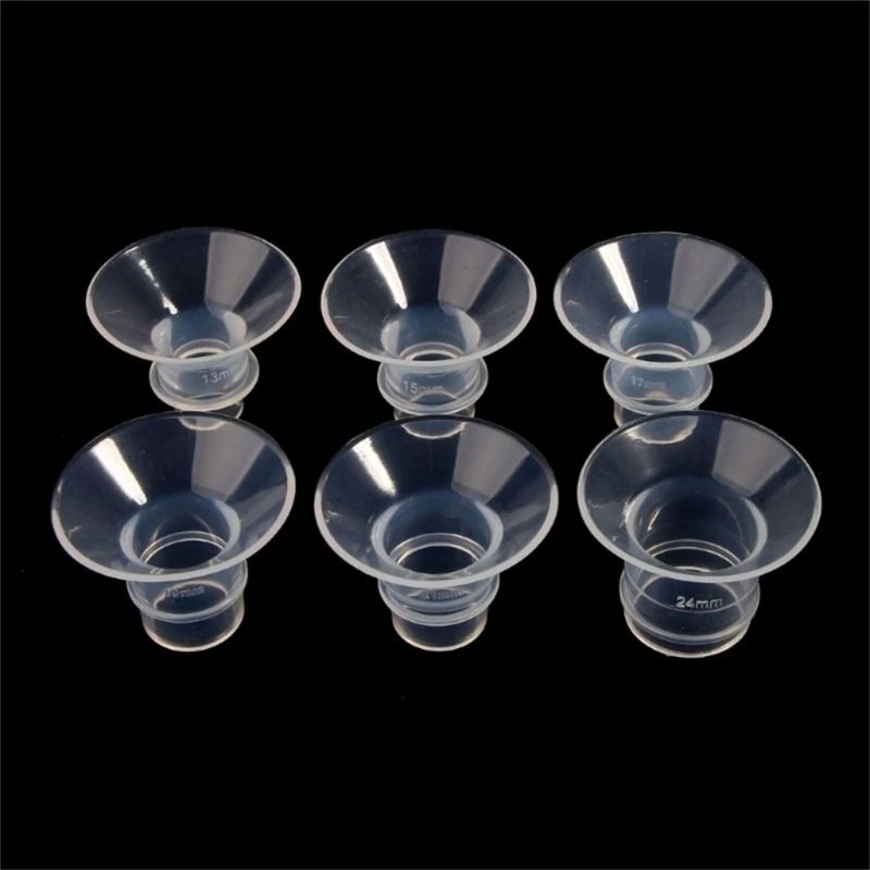 Silicone Flange Inserts for Electric Breast Pumps Narrow Connector Shield