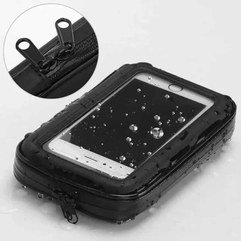 Waterproof Bike Phone Holder Handlebar Mount Case