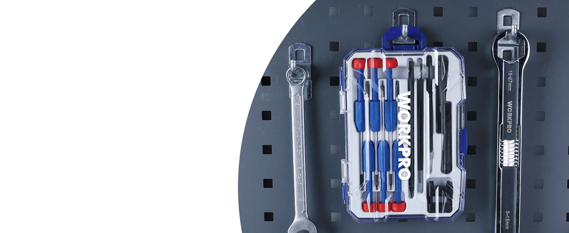 WORKPRO 12 in 1 Torx Precision Screwdriver Set for Electronics and Small Repairs