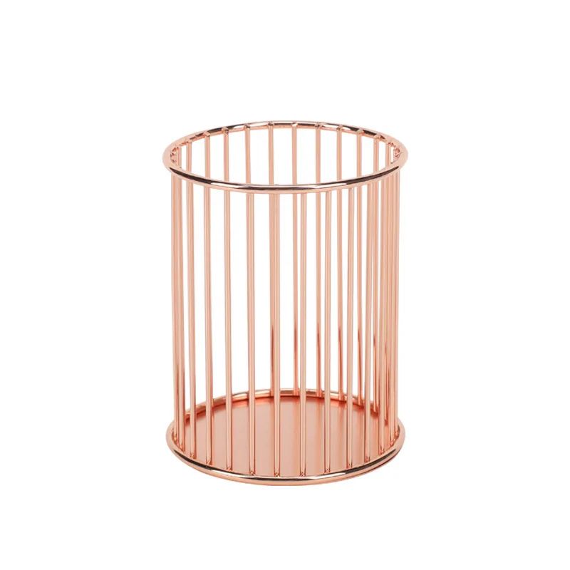 Metal High-End Desktop Pen and Stationery Holder