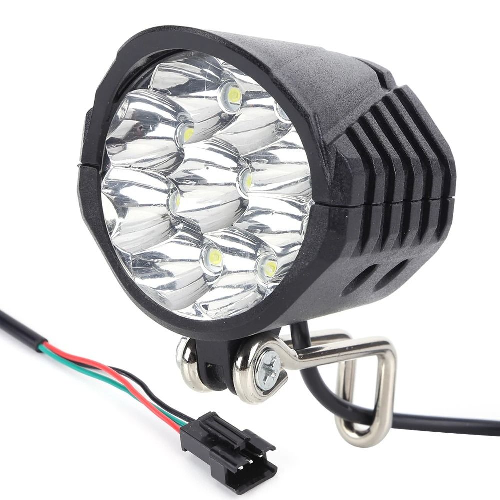 E-Bike 2-in-1 LED Luminance Hub and High-Fidelity Commuter Safety Architecture