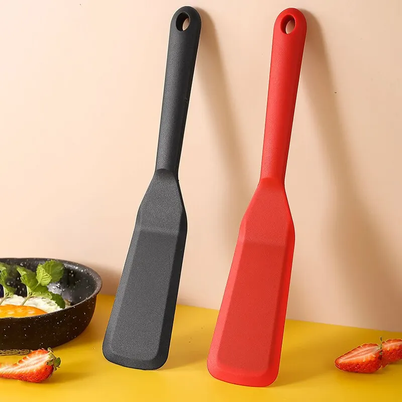 Kitchen Pancake Fried Egg Transfer Shovel, Silicone Frying Shovel, Non-stick Surface Kitchen Baking Tools