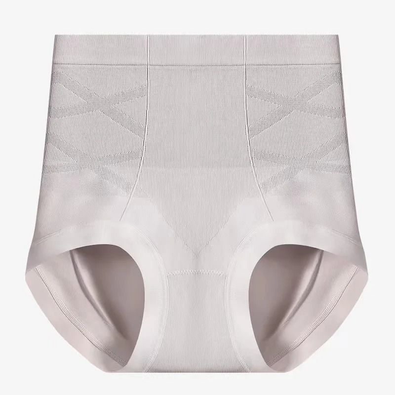 Womens High Waist Shaping Panties Seamless Breathable Slimming Underwear Three Piece Set