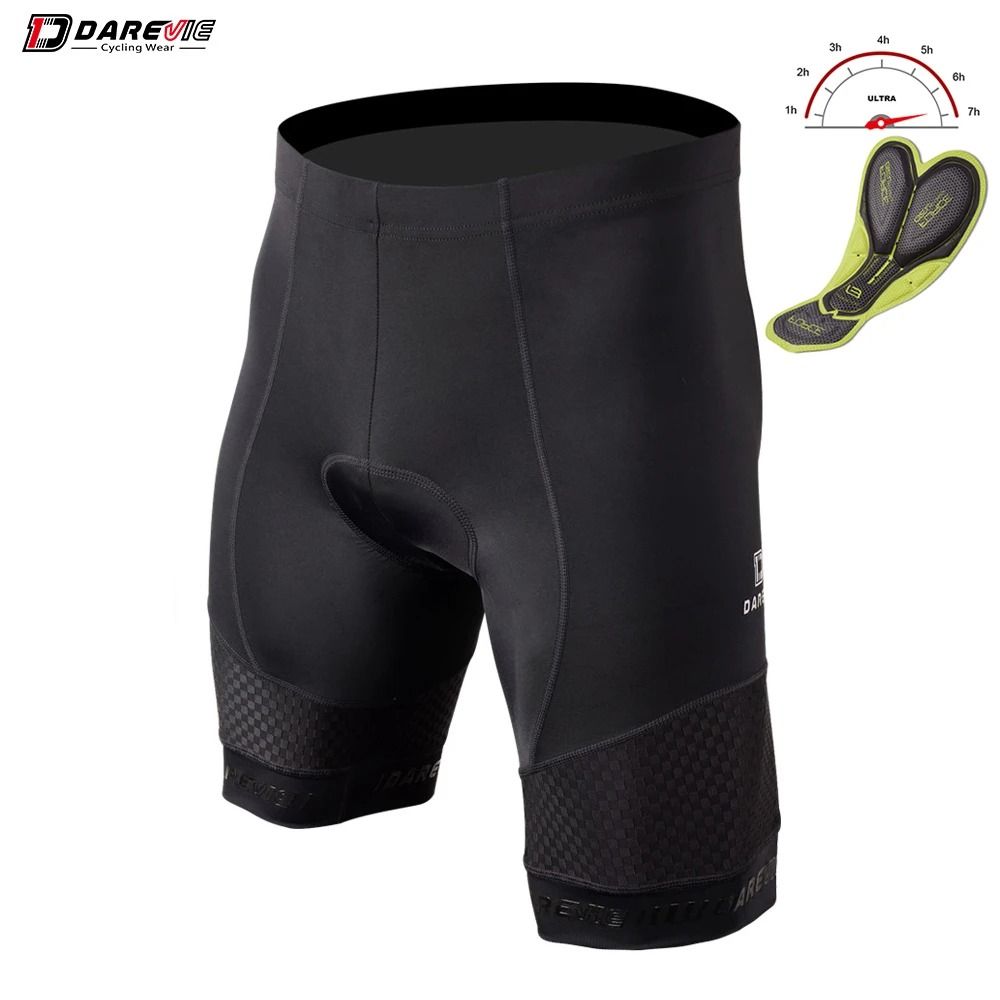 Mens Pro Level Cycling Bib Shorts with 3D Gel Pad for Road and Mountain Riding