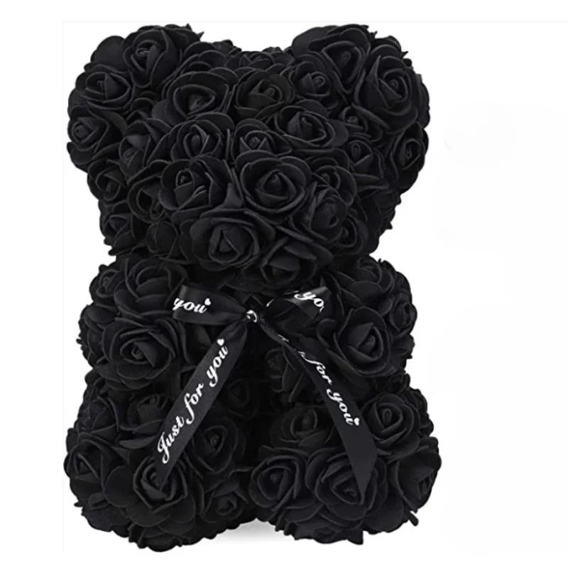 Everlasting Velvet Rose Teddy Bear