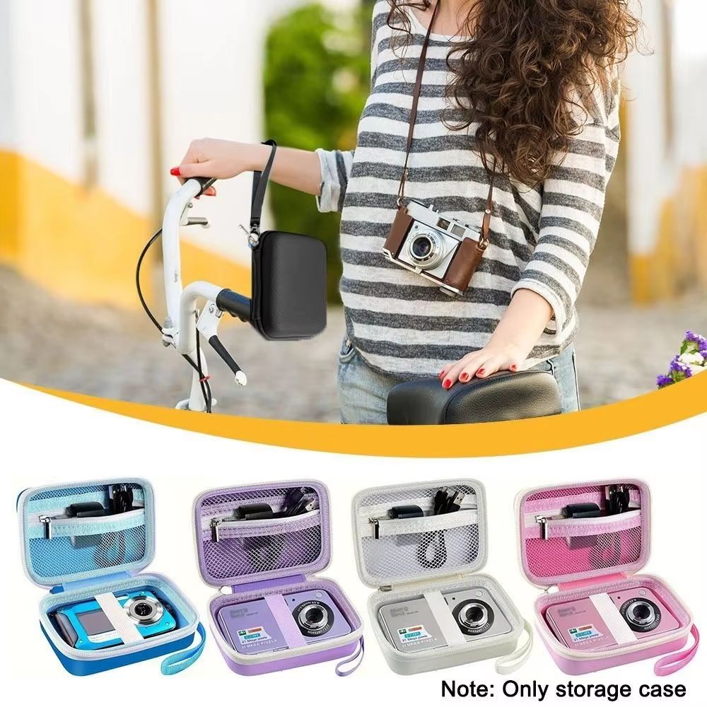 Waterproof Hard Camera Carrying Case With Shockproof Protection for Compact Cameras
