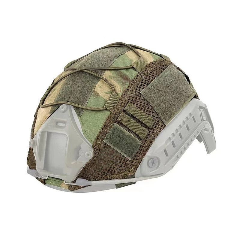 Tactical Helmet Cover Camo Fast Airsoft Paintball High Cut Helmet Cloth