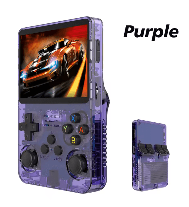 R36S Retro Handheld Game Console with 3.5 Inch IPS Screen and 64GB 15000 Games