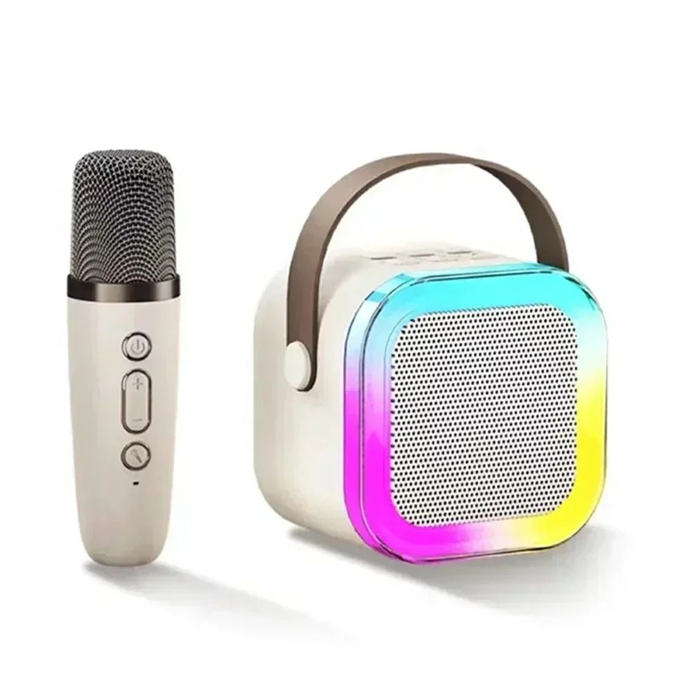 K12 Bluetooth Karaoke Speaker Mini Wireless Sound System with Microphone