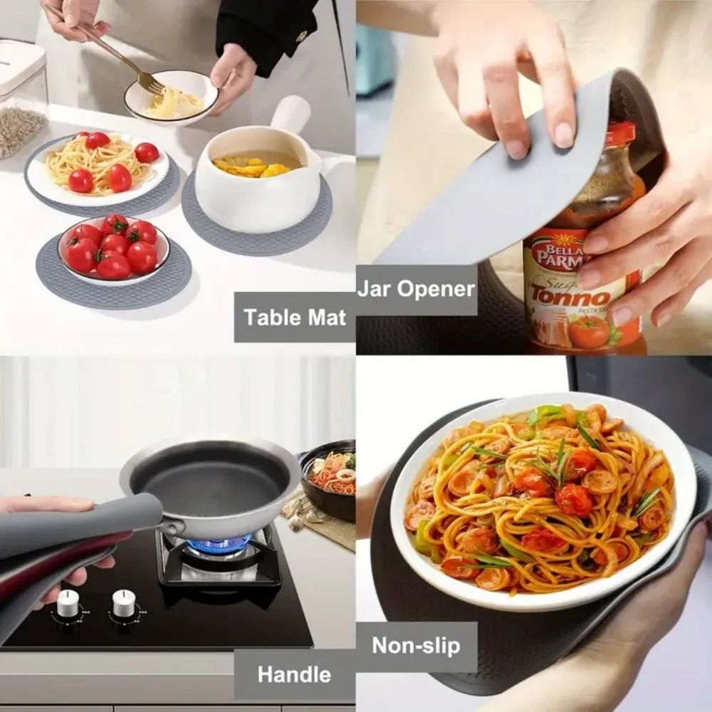 Premium Multi-Purpose Silicone Mat – Durable Kitchen Drying Mat & Heat-Resistant Trivet