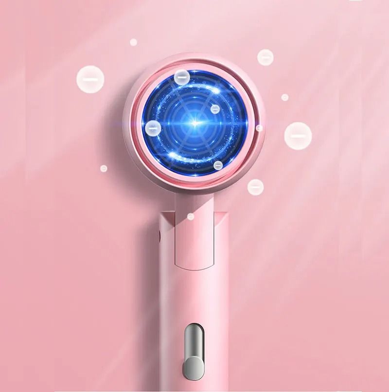 Mini Folding Hair Dryer 750W with Carrying Bag for Home and Travel