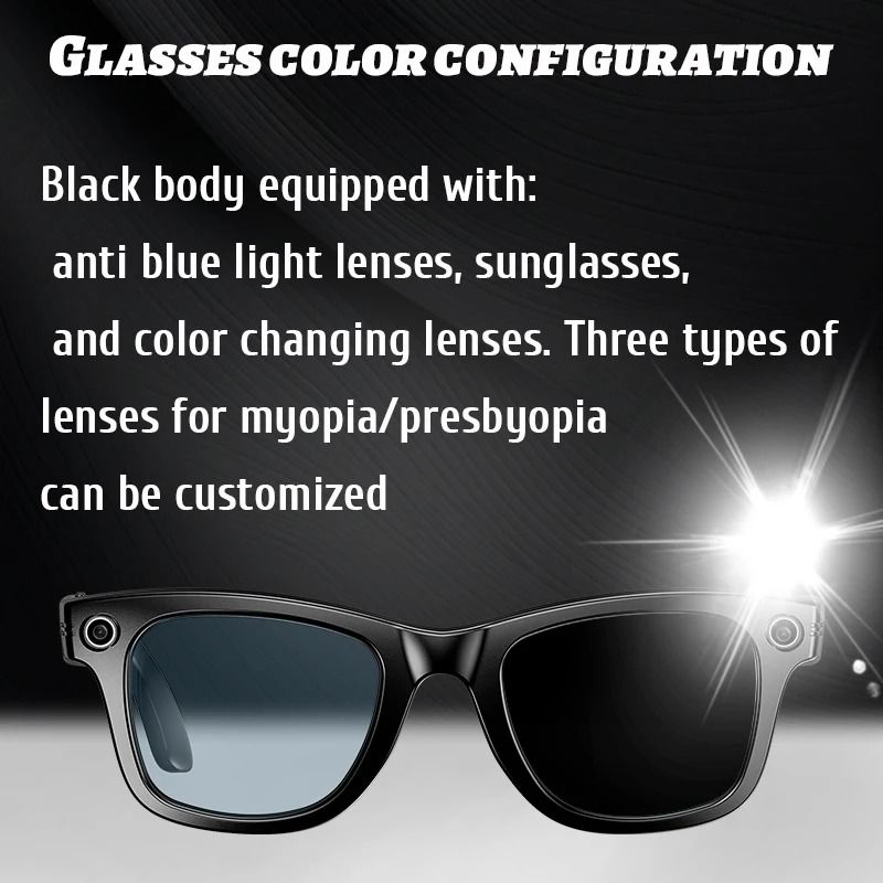 Next-Gen AI Multimedia Integration Smart Eyewear