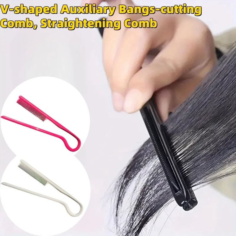 V-Shape Hair Styling Comb Straightening Splint Comb - The Ultimate Hair Tool for a Sleek Look