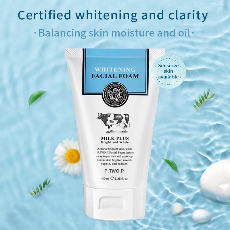 Moisturizing Deep Cleansing Facial Foam for Daily Skincare