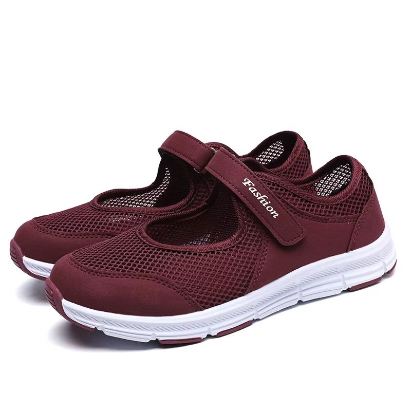 Women's Breathable Vulcanized Mesh Casual Walking Sneakers