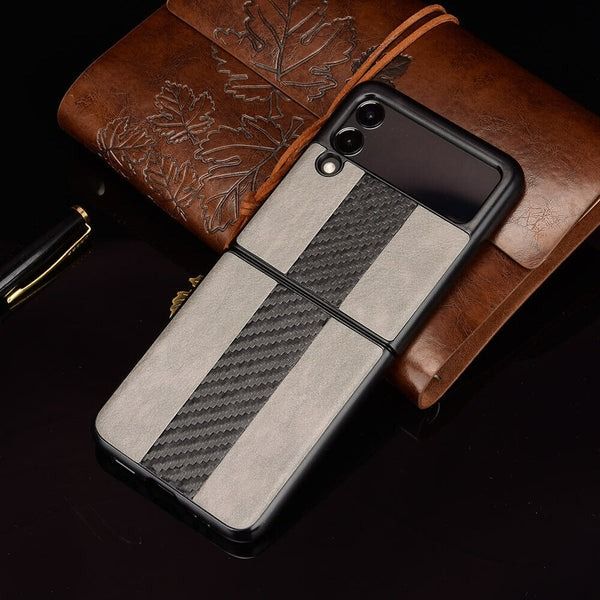 Samsung Galaxy Z Flip 3 5G Slim Folding Leather Shockproof Phone Case Cover, Secure Fit, Shockproof Protection, Durable,
