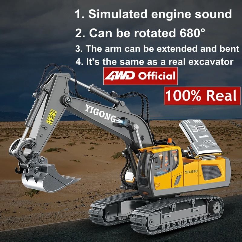 RC Construction Vehicle Model