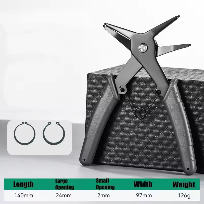 PrecisionMulti Snap-Ring & Circlip Pliers – Internal & External Retaining Ring Tool