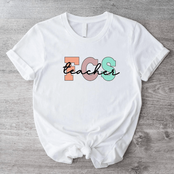 FCS Teacher Shirt Family and Consumer Sciences Back to School Teacher Appreciation Tee