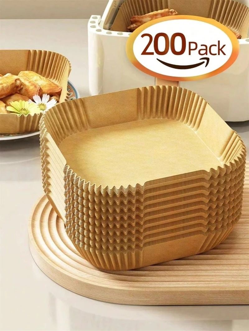 Square Air Fryer Disposable Paper Liners
