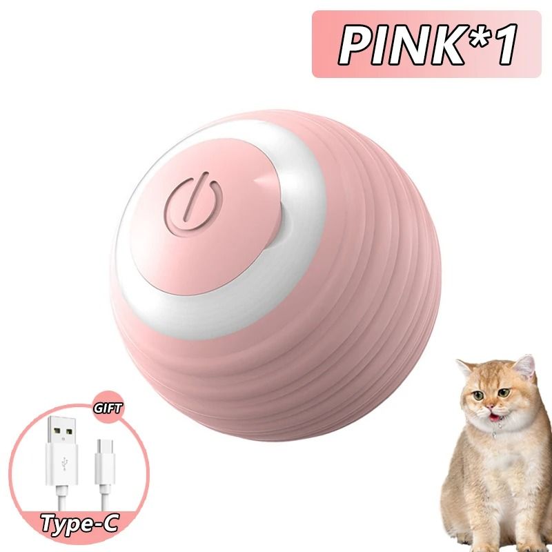 Cat Interactive Automatic Rolling Ball Toy