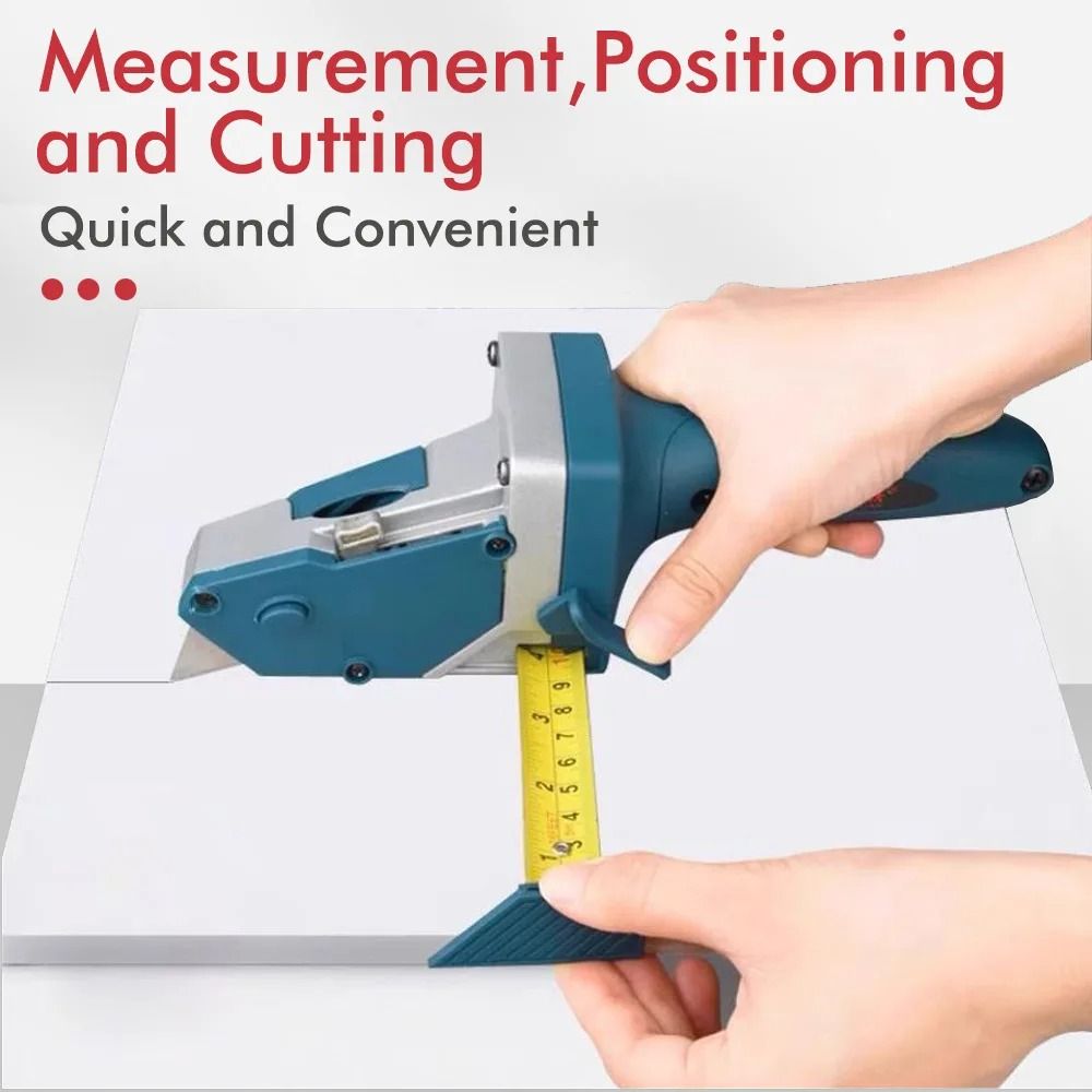 Plasterboard Edger with 5M Tape Measure and Precision Drywall Cutting Carpentry Tool