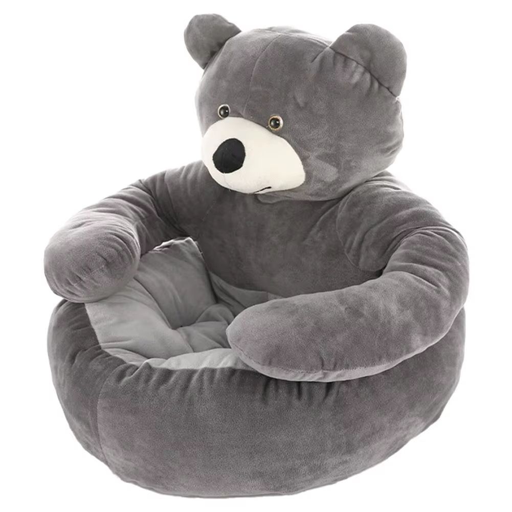 CozyBear Plush Pet Bed with Removable Washable Mat (Four Seasons Dog & Cat Sleeping Pad)