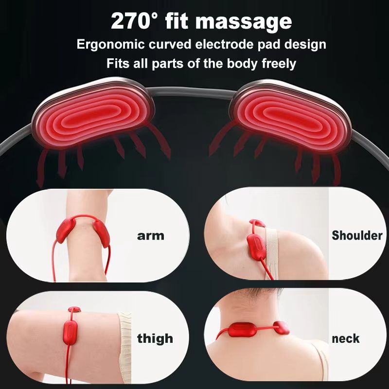 Mini Smart Neck Massager – Portable Heated Cervical Spine Relaxation Device