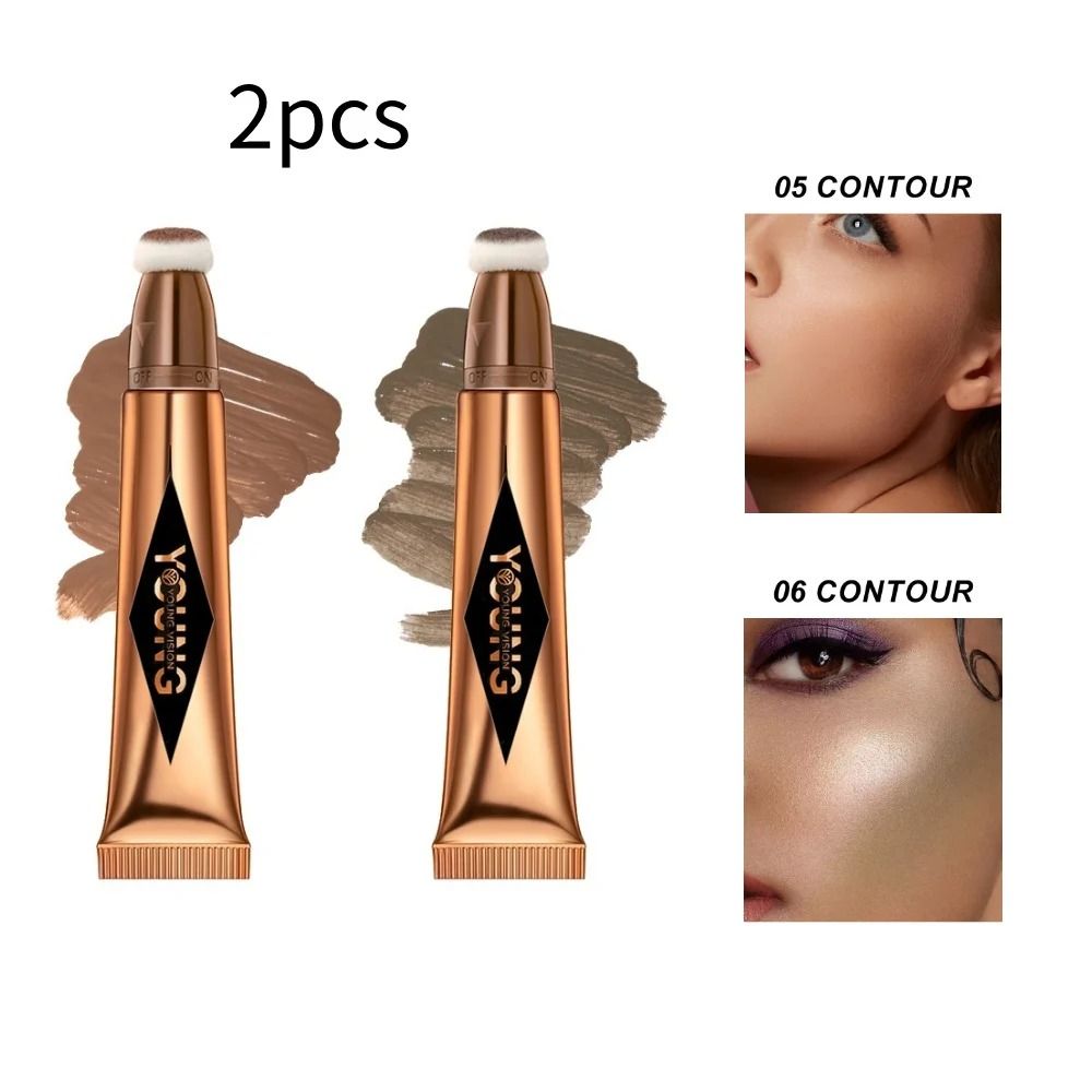 Young Vision Air Cushion Powder Blusher High Gloss Stick 6 Shades