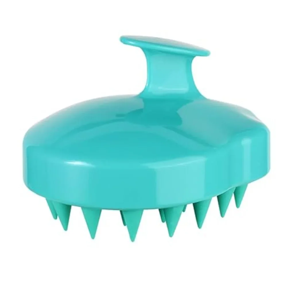 Silicone Scalp Massager Shampoo Brush Deep Clean Hair & Relaxing Head Massage Tool
