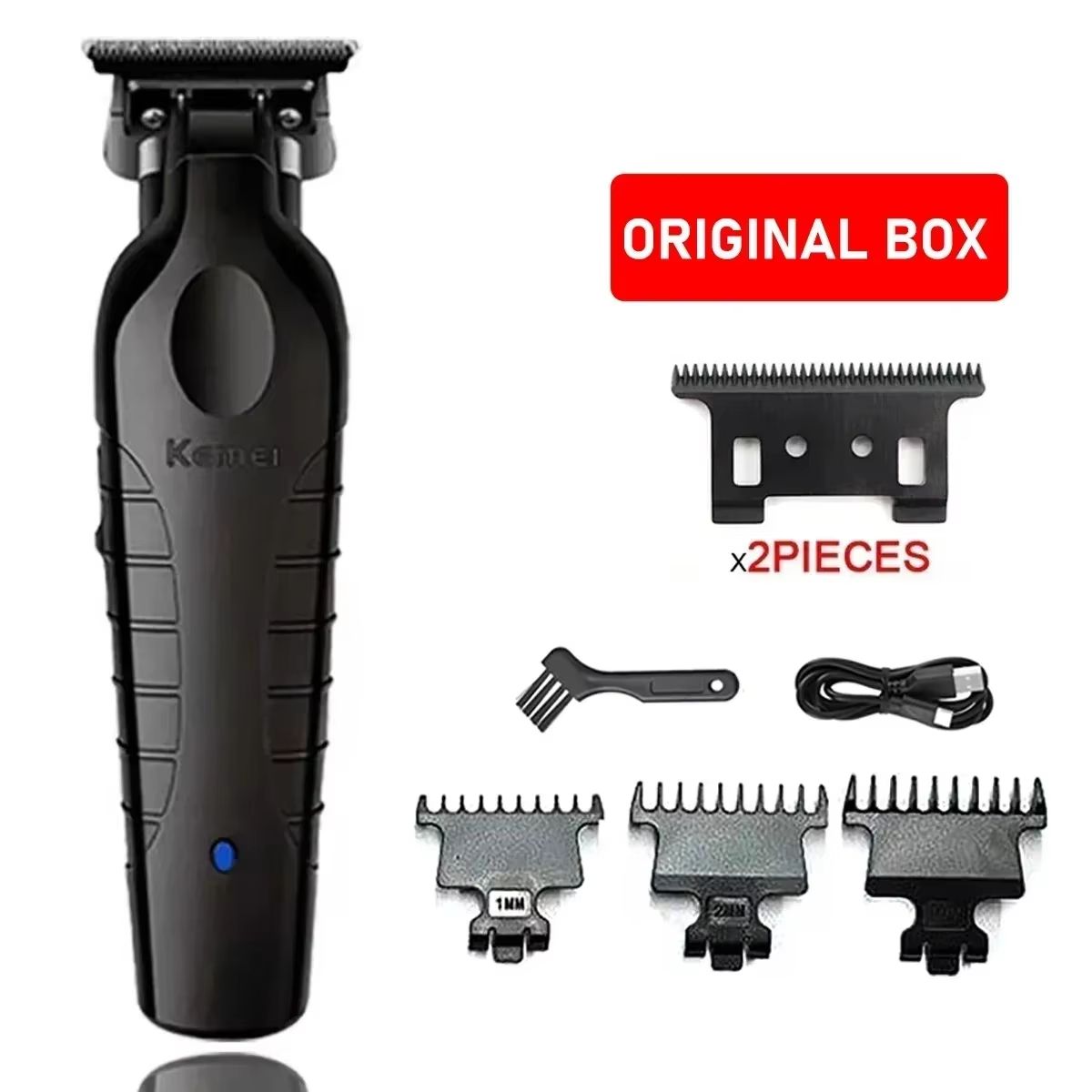 Kemei KM-2299 Professional Hair Clipper – Men's Hair Trimmer & Haircut Machine with Precision Cutting Blades