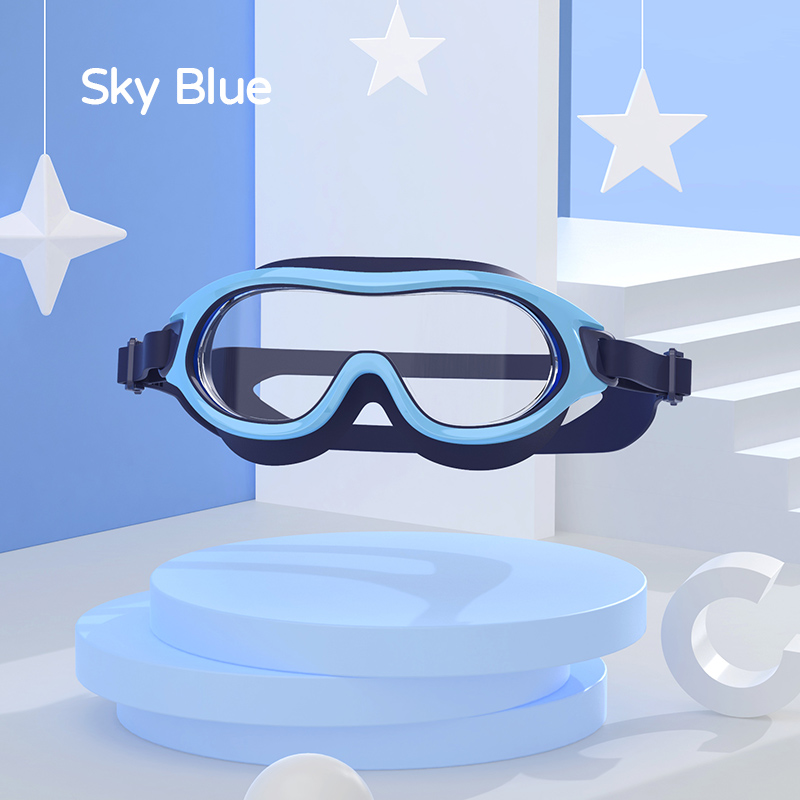 Kids Swim Mask Goggles Anti Fog Leak Proof Youth Swimming Eyewear