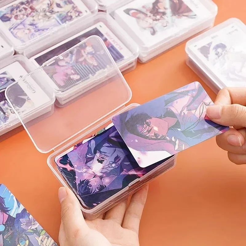 Transparent Playing Card Storage Boxes