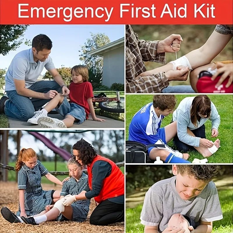 Compact Emergency First Aid Kit Set