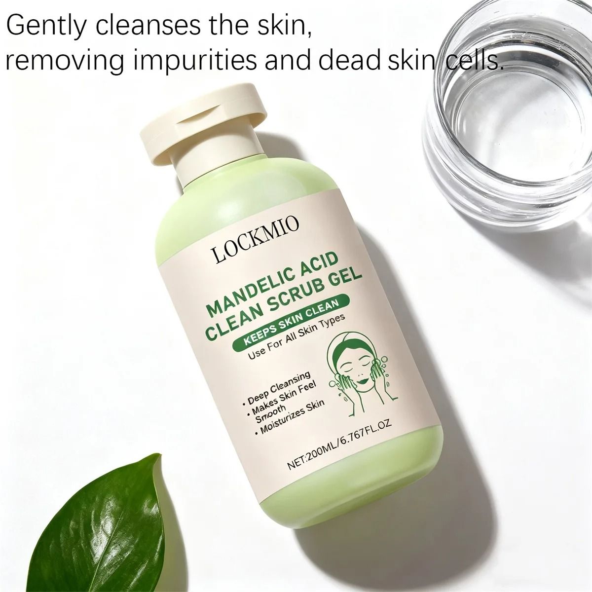 Mandelic Acid Exfoliating Gel for Smooth Bright Skin Deep Cleansing and Texture Renewal