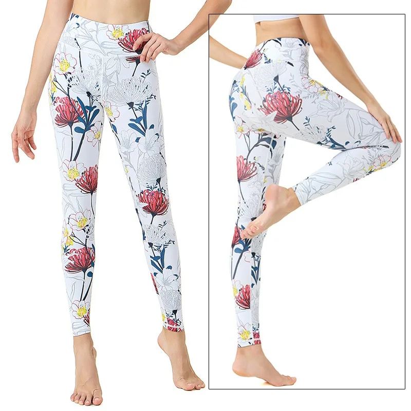Cloud Hide Women's High-Waist 4-Way Stretch Yoga Leggings – Non-See-Through Fitness & Running Pants