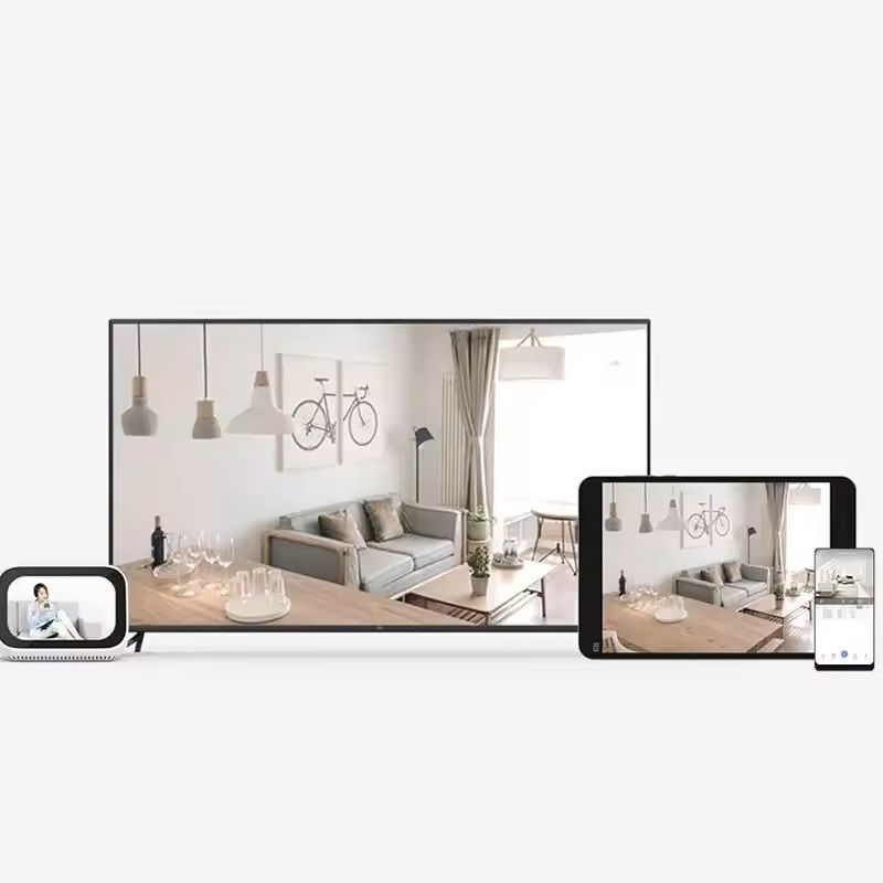 360 Degree Smart Home Security Camera with AI Motion Detection and Night Vision