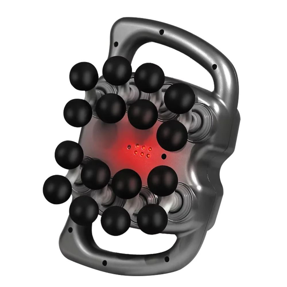 High Frequency Muscle Massager Gun With 20 Speeds And 6 Heads