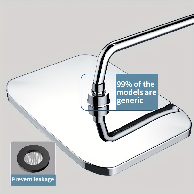 Large Water Outlet Pressurized Shower Head Water Heater with Top Spray Panel
