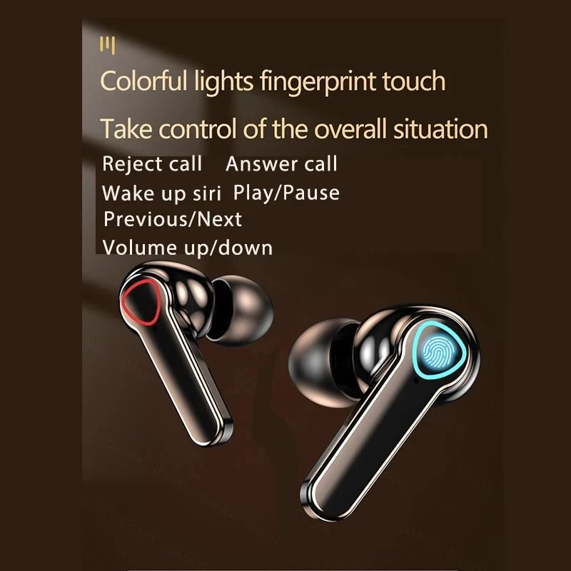 Wireless Bluetooth Headset 5.3 with IPX5 Waterproof & HiFi Stereo