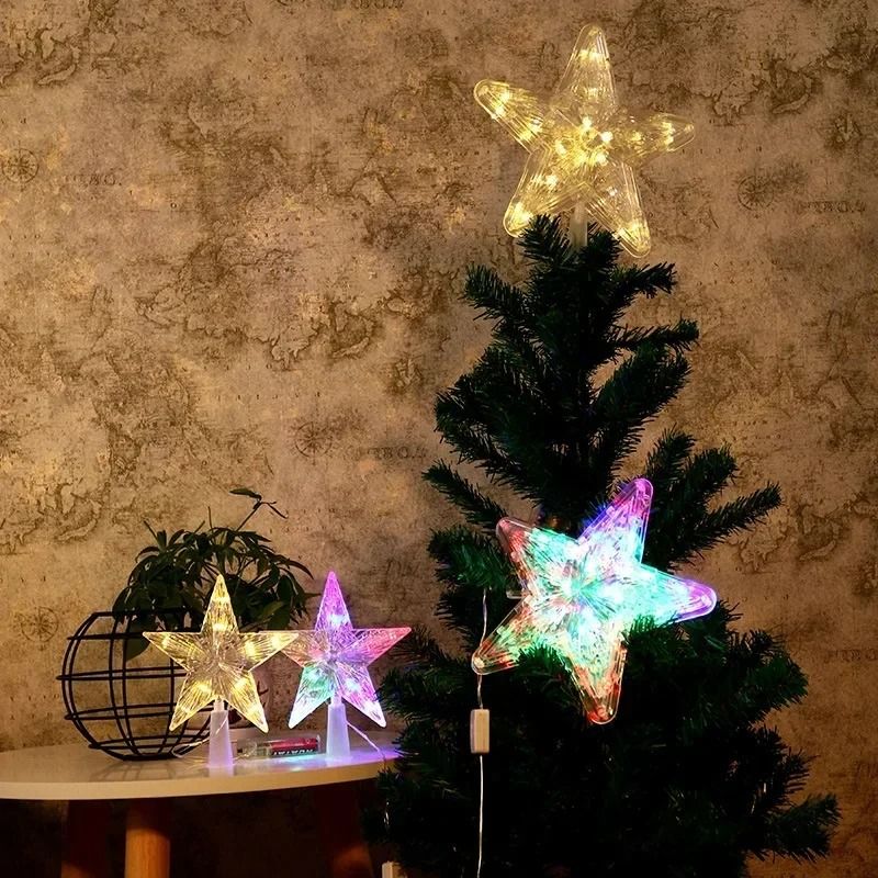 LED Pentagram Luminous Christmas Star