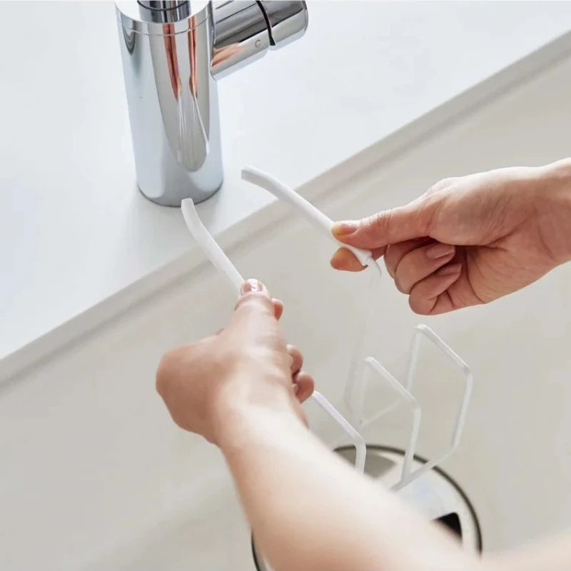 Kitchen Faucet Sponge Holder Drain Rack Sink Organizer Hanging Storage Basket