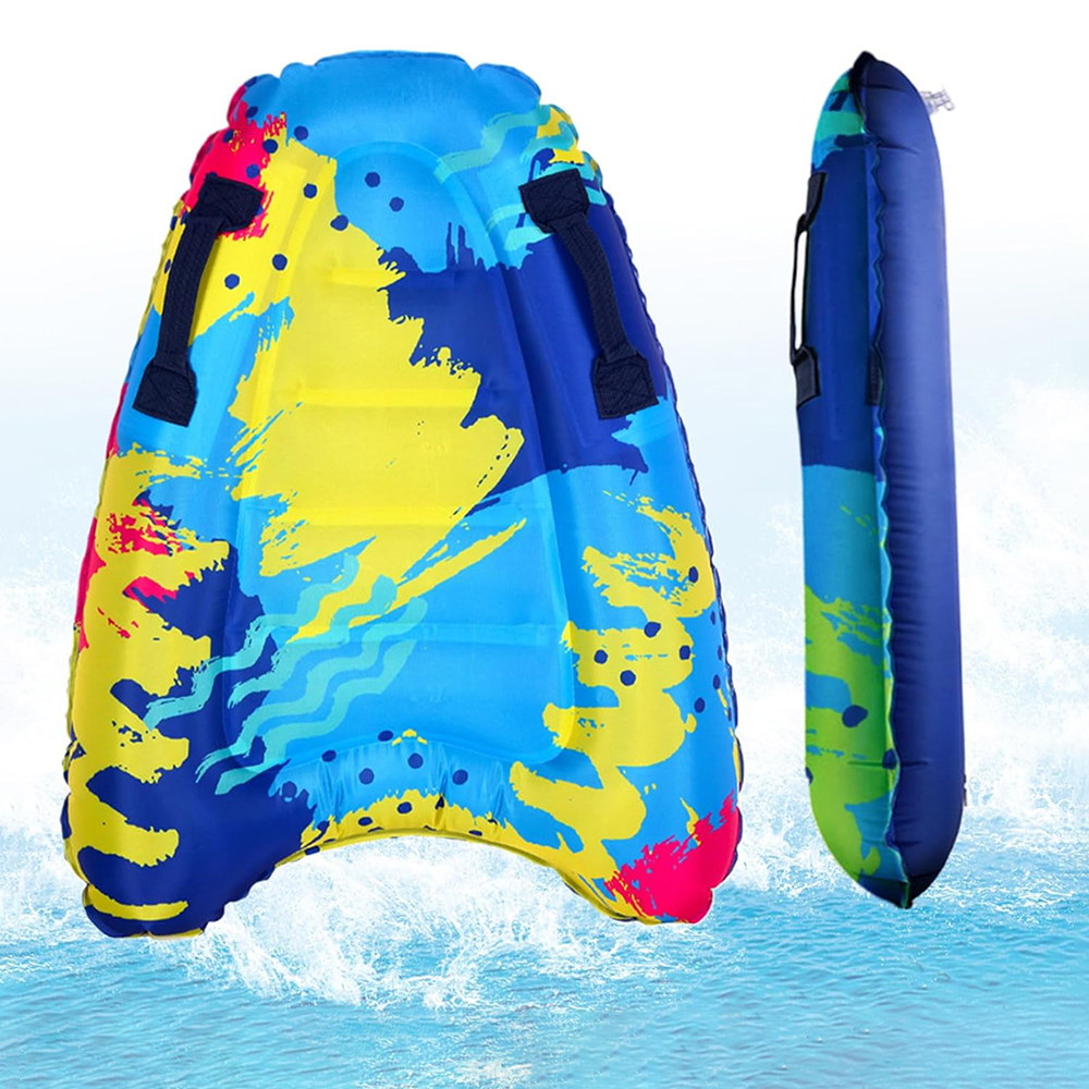 Inflatable Surfboard Pool Float Thick PVC Beach Water Board for Adults & Kids