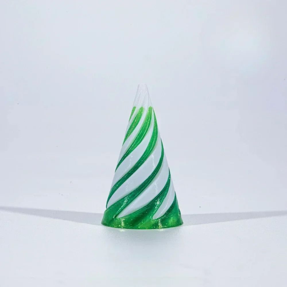 3D Spiral Cone Passthrough Sculpture