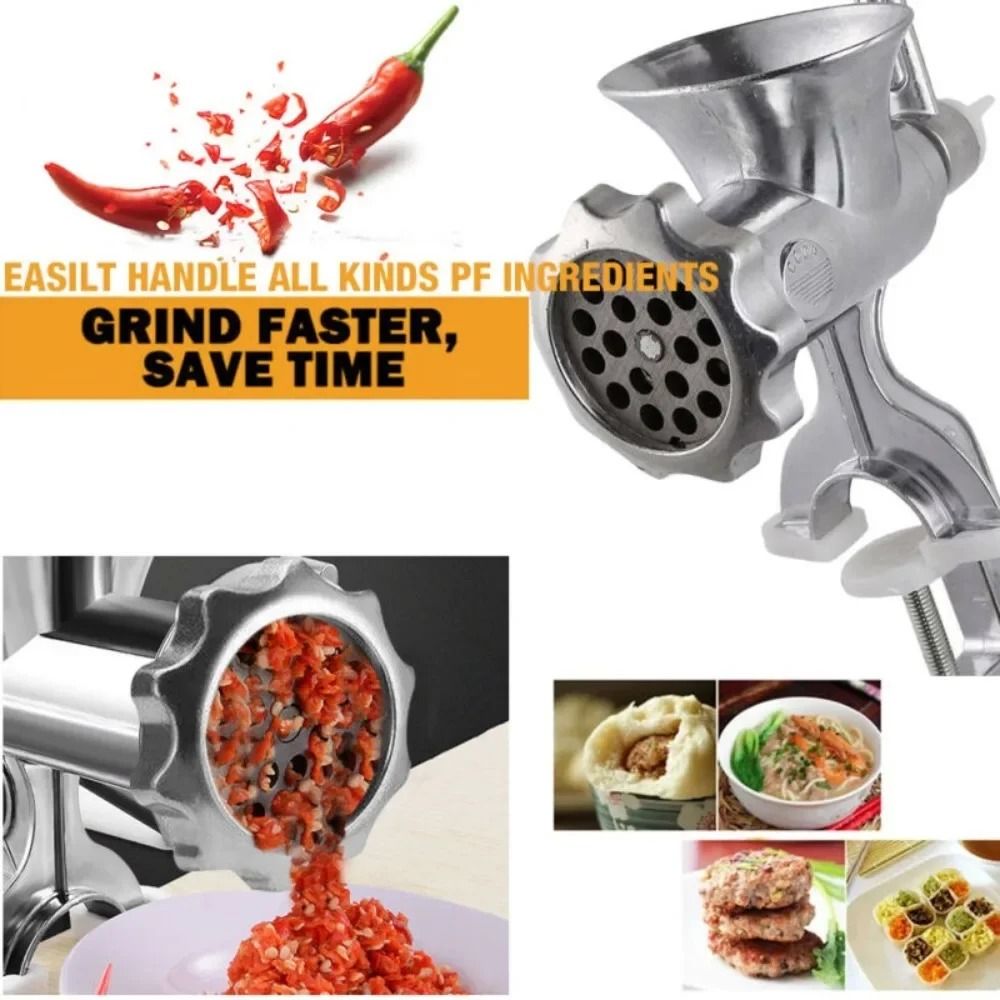 Heavy Duty Hand Operated Manual Kitchen Meat Mincer and Sausage Filler