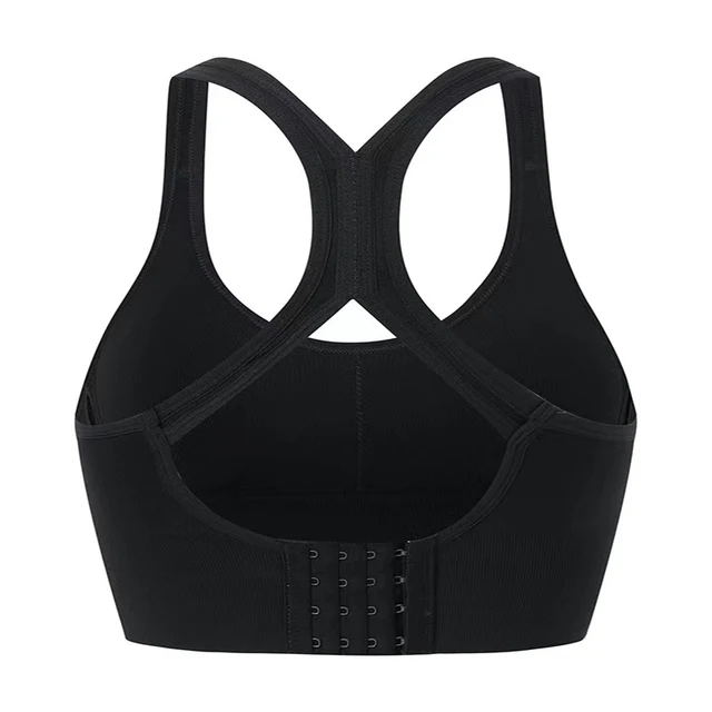 Back Closure Women Bras Sexy Lingerie Fitness Bra Seamless Bralette Gather Pad Shockproof Underwear Female Brassiere Tan