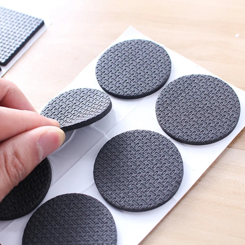 Furniture Pads, Adhesive Rubber DIY Furniture Feet Pad, Table Legs Stools, Chairs Mats, Table And Chair Foot Protect
