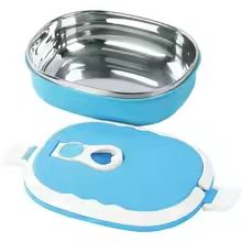 ZUZZEE Portable Food Warmer Insulated Stainless Steel Lunch Box