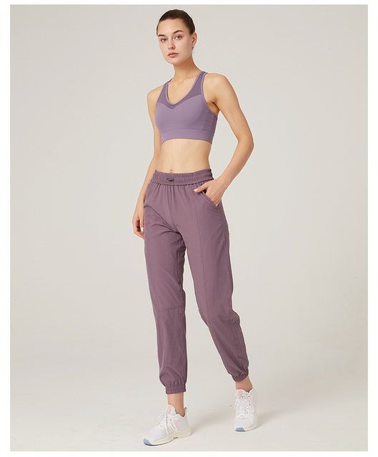 Quick-Dry Jogger Sweatpants for Women – Lightweight, Breathable Gym & Running Pants with Pockets