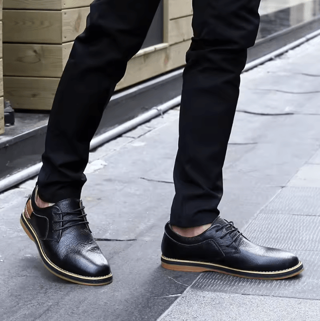 Mens Genuine Leather Dress Shoes Lace Up Brogue Oxfords Formal Casual Loafers Plus Size